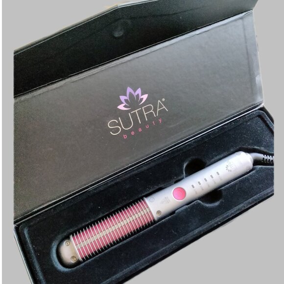 SUTRA Professional EZ Glider Heated Hair Brush Ceramic Styling Comb NWT - Picture 1 of 5